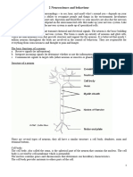 1.2 Neuroscience and Behaviour