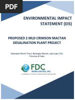 1st Draft EIS 2MLD Crimson Mactan Desalination Plant Project Nov 2021