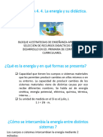 Tema 4.4. La Energía y Su Didáctica.