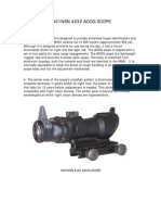 Ta01Nsn 4X32 Acog Scope: 1. Description