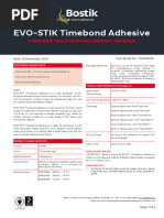 TDS00456 Timebond Adhesive