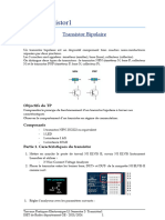 TP 3 - Transistor-Électronique NI ELVIS II