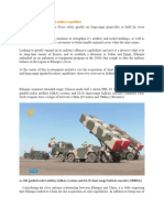 Ethiopia Enhances Rocket and Artillery Capabilities