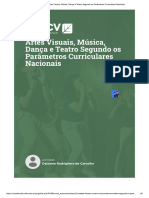 Artes Visuais, Música, Dança e Teatro Segundo Os Parâmetros Curriculares Nacionais