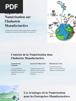 Impact de La Numerisation Sur Lindustrie Manufacturiere