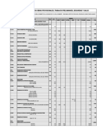 Metrados Obras Provisionales, Trabajos Preliminares, Seguridad y Salud