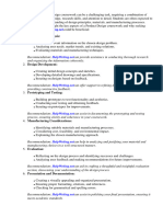 Gcse Product Design Coursework Checklist