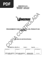 PMC-PR-02 Procedimiento Control Del Producto No Conforme