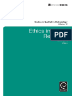 (Studies in Qualitative Methodology Ser.) Kevin Love - Christopher Pole - Ethics in Social Research-Emerald Publishing Limited (2012)