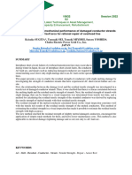 CIGRE Evaluation of Residual Mechanical Performance of Damaged Conductor Strands