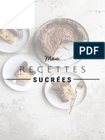 Recettes Sucrées