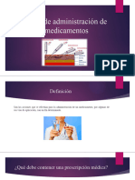 Aplicación de Medicamentos Por Distintas Vías