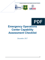 Module 8 - Capability Assessment Checklist