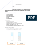 Analisis de La Leche