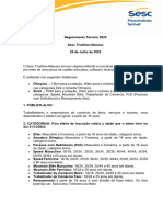 Mountain Bike Masculino: 16/24, 25/34, 35/44 e 45 Anos em Diante. Mountain Bike Feminina: 16/24 e 25 Anos em Diante