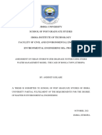 Assessment of Urban Storm Water Drainage System Using Storm