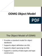 Unit 5 - ODMG Object Model