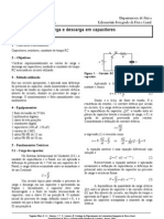 Carga e Descarga em Capacitores