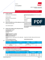 Butylated Hydroxytoluene SDS