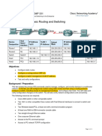 Lab 2 Configuring Basic Routing and Switching PDF