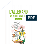 L'allemand en 5 Minutes Par Jour