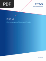 INCA V7.4 Performance TipsAndTricks EN