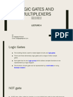 Lec 4 Logic Gates, MUX