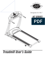 Horizon Treadmill - T25 T35 Users Guide