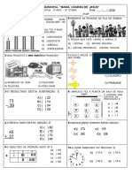 Prova Matemática 3 Etapa