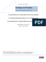 Uso de Psicofármacos Na Atenção Básica Uma Revisão Sistemática