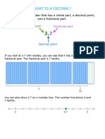 Teaching Decimals Unit