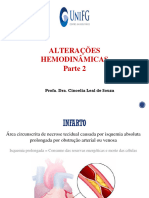 Alterações Hemodinâmicas Parte 2: Profa. Dra. Cinoelia Leal de Souza