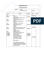 Comprobante de Apertura