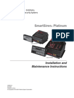 SmartSiren Platinum Amplifier Manual 25500151