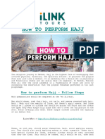 How To Perform Hajj