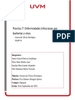 Práctica 7 Enfermedades Infecciosas Por Bacterias y Virus