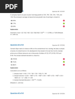 Reading 3 Statistical Measures of Asset Returns - Answers