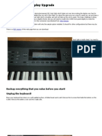 Kurzweil K2000 Display Upgrade