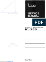 Icom IC-726 Service Manual