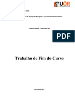 1 Trabalho Final Do Curso de Agregação Pedagógica