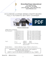 DPI Accusense Battery Chager