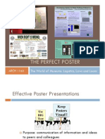 The Perfect Poster: The World of Museums: Logistics, Laws and Loans