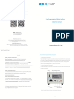 Lithium Battery Detector Manual