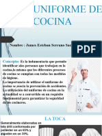 Uniforme de Cocina Cica