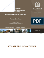 CVG - EVG 5301 - Lecture 5 - Storage and Flow Control