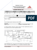 Correction Examen 2022 MCP