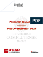 Programa 4 Eso Empresa 2024