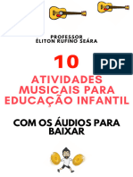 10 Atividades Musicais para Ed Infantil - Eliton Rufino