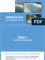 Hidráulica: Ing. Raziel Aponte, M. SC