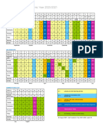 TU Delft Calendar, Academic Year 2020/2021: 1St Semester